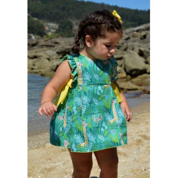 VESTIDO VOLANTES VESTIDO VOLANTES