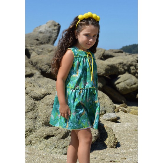 VESTIDO VOLANTES VESTIDO VOLANTES