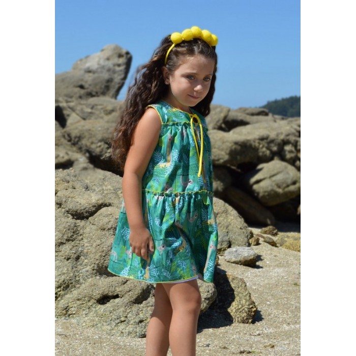 VESTIDO VOLANTES VESTIDO VOLANTES